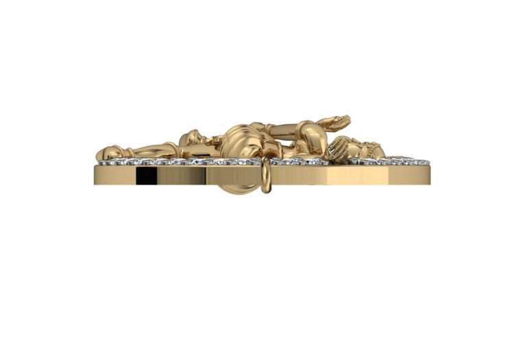 Nataraj Bracelet in Gold